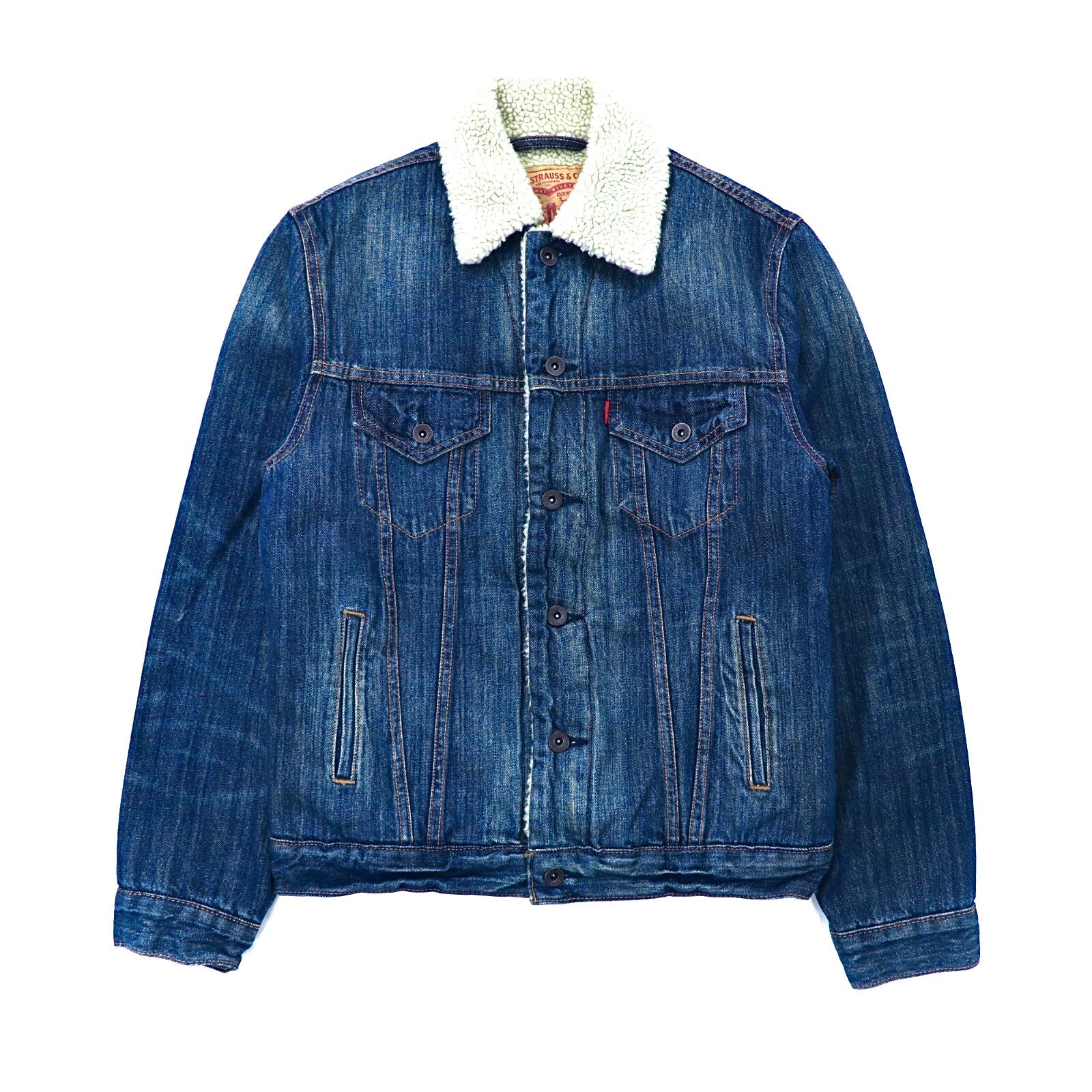 Levi's Boa Denim Jacket S Blue S40116 – 日本然リトテ