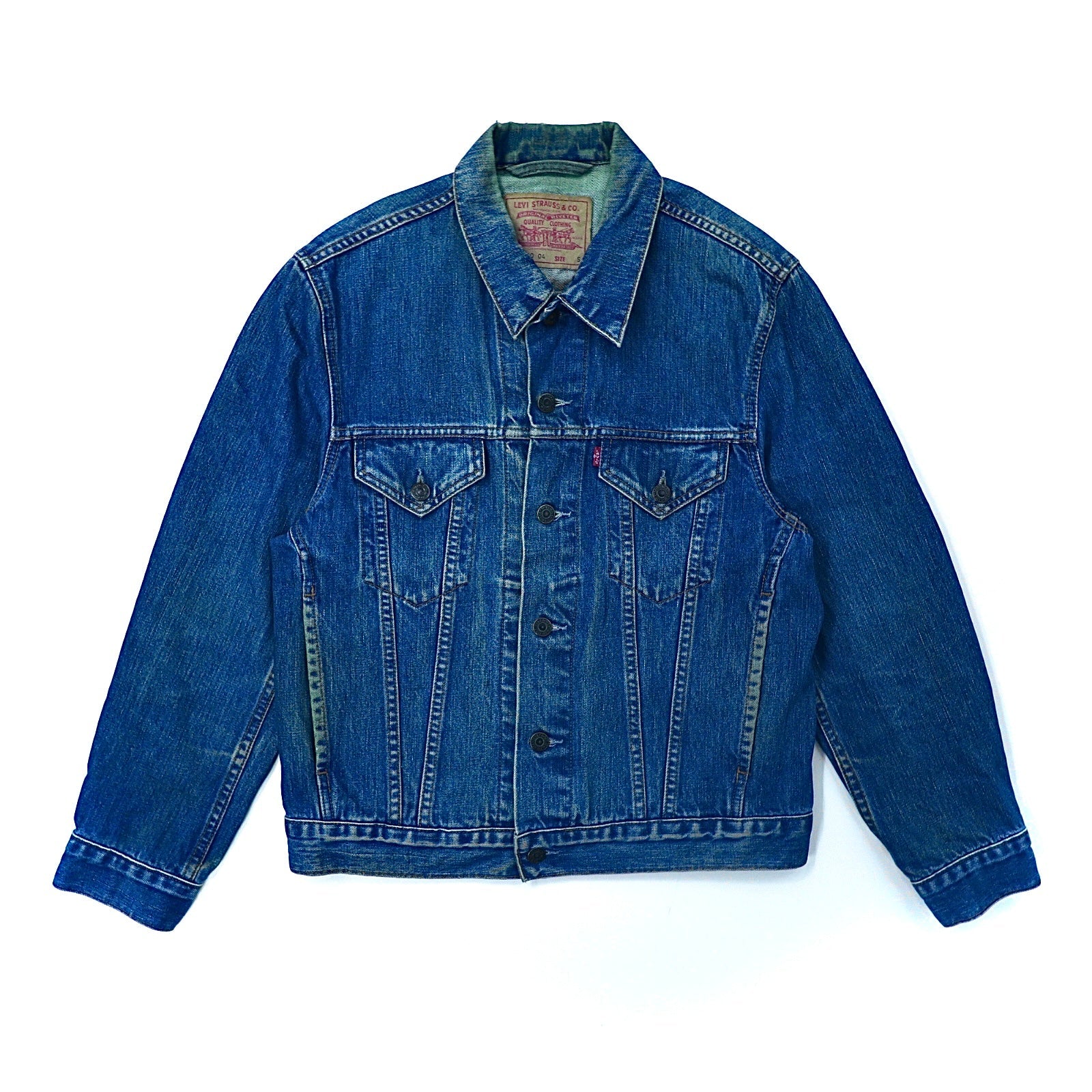 Levi's Denim Jacket S Blue Euro Model 70550 04 – 日本然リトテ