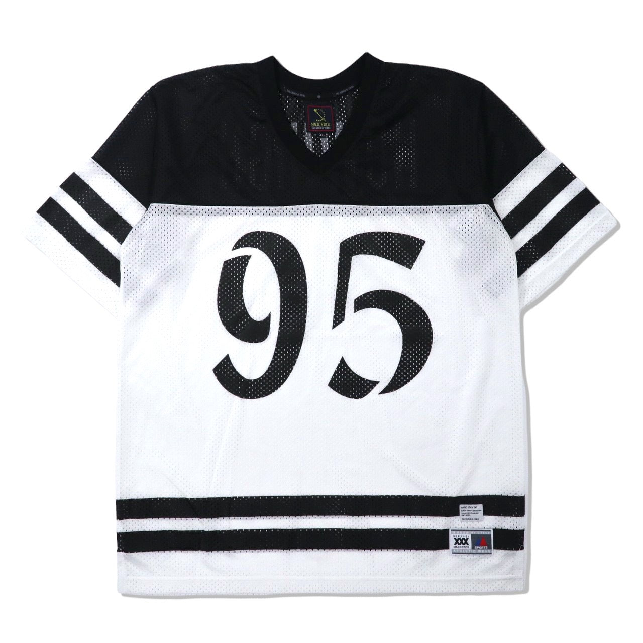 Magic Stick Game Shirt XL Black White Mesh Number – 日本然リトテ