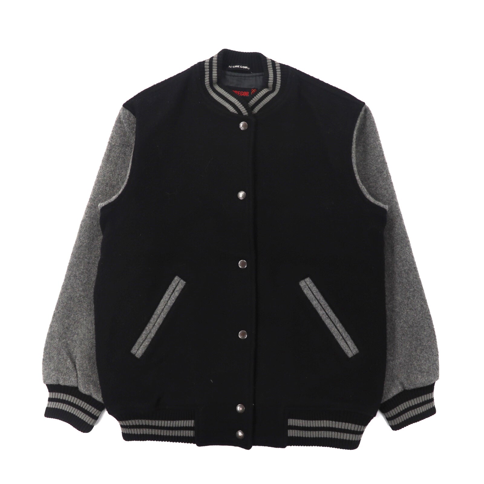 MCGREGOR Versity Jacket M Black Wool Made in Japan – 日本然