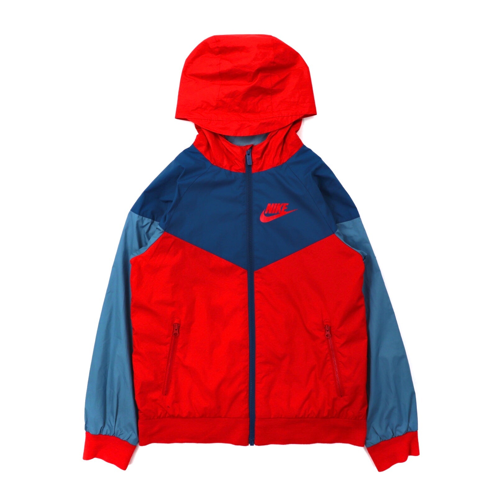 NIKE WINDBREAKER M Red Swash Logo Print – 日本然リトテ