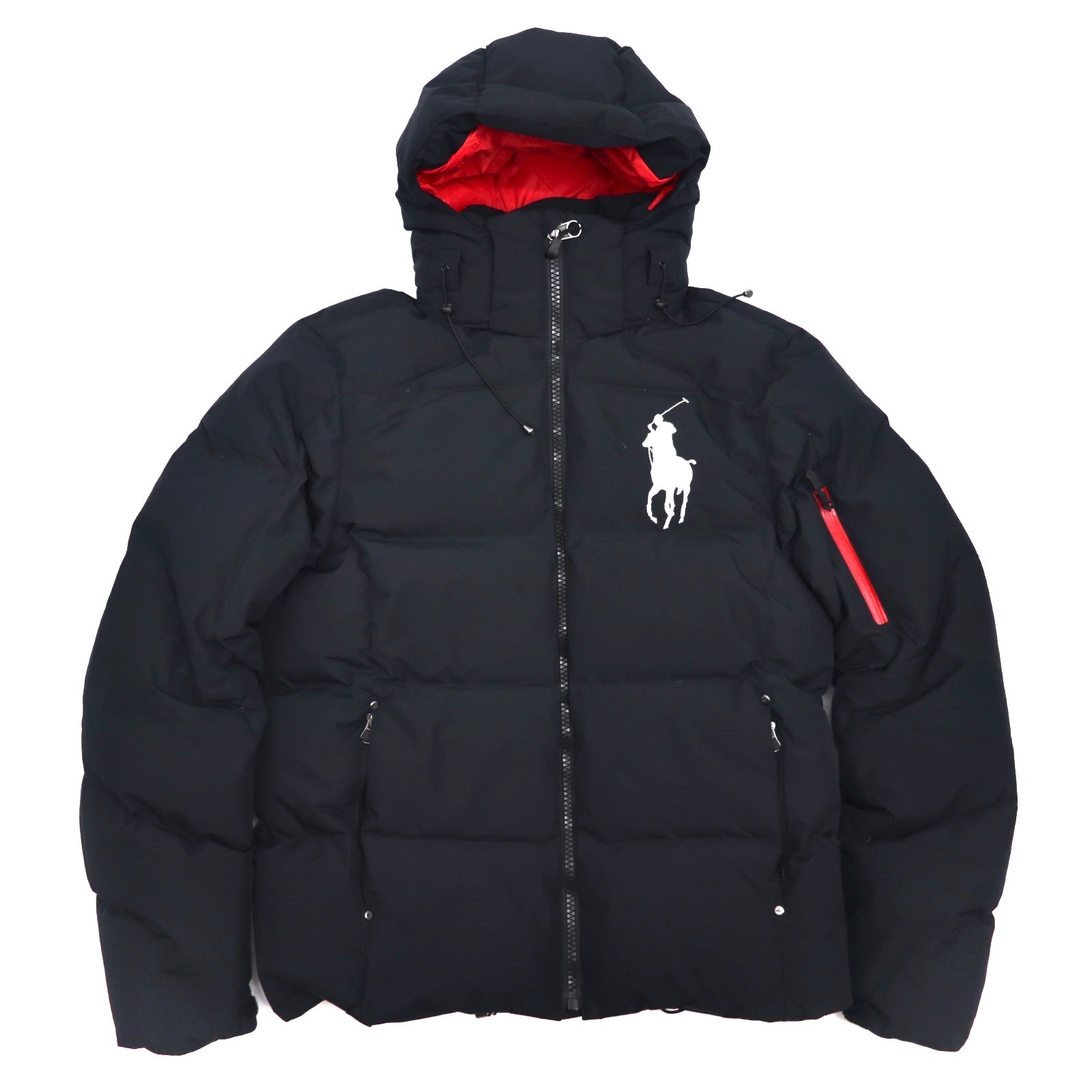 POLO RALPH LAUREN Down Jacket S Black Big Pony – 日本然