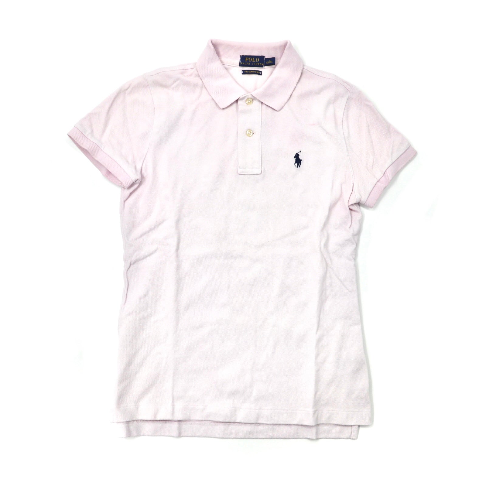 POLO RALPH LAUREN ポロシャツ S ホワイト THE SKINNY POLO