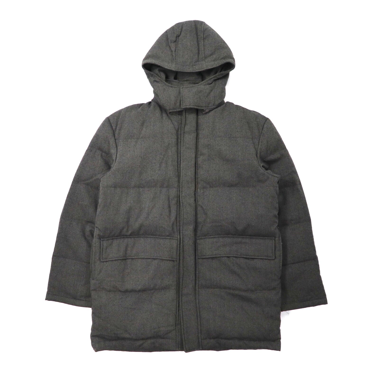 Paul Smith Collection Puffer Jacket L Gray Wool Made in Japan ...