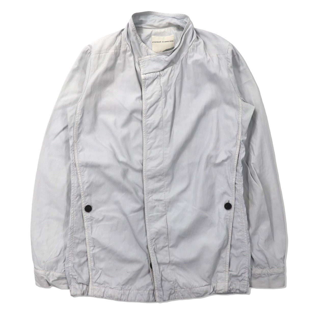 Stephan Schneider x Edition Stand Color Jacket 3 Gray Cotton