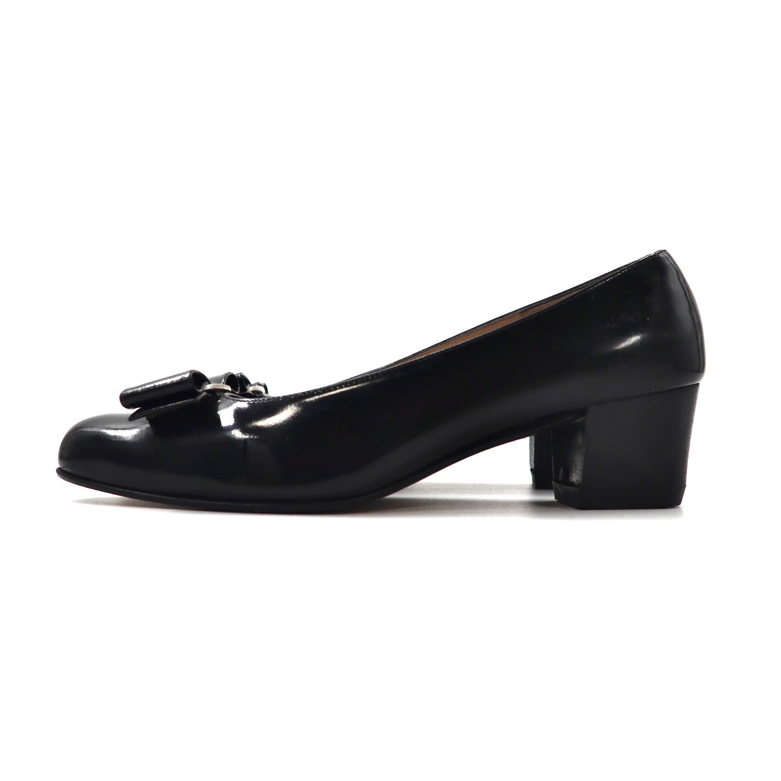 Salvatore Ferragamo Pumps US6W Black – 日本然リトテ