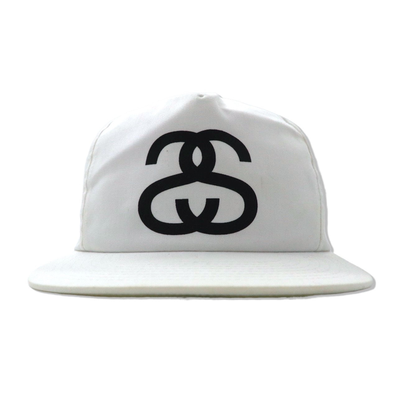 Stussy Big Logo Cap O/S White Cotton