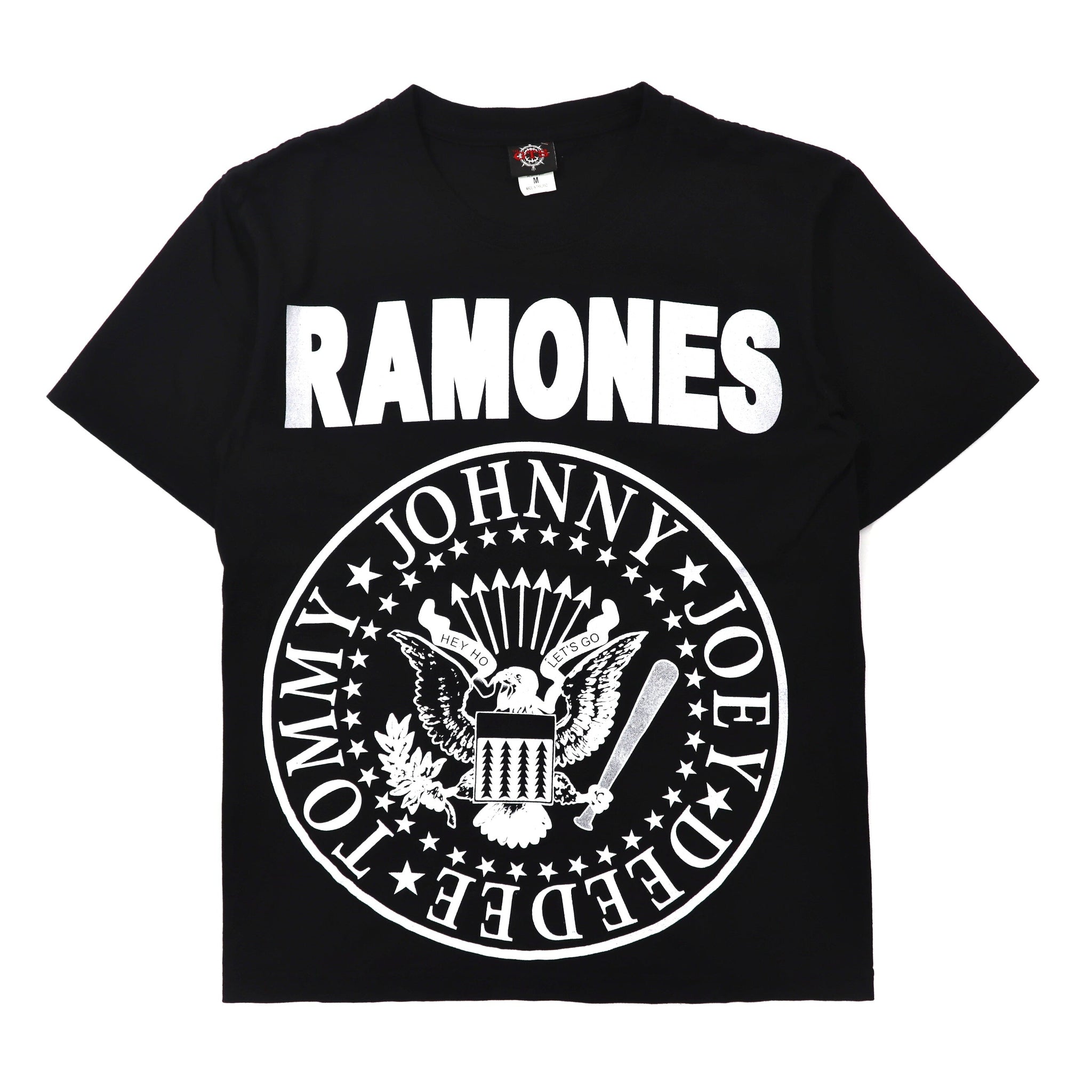 THE GTS バンドTシャツ M ブラック コットン RAMONES ラモーンズ