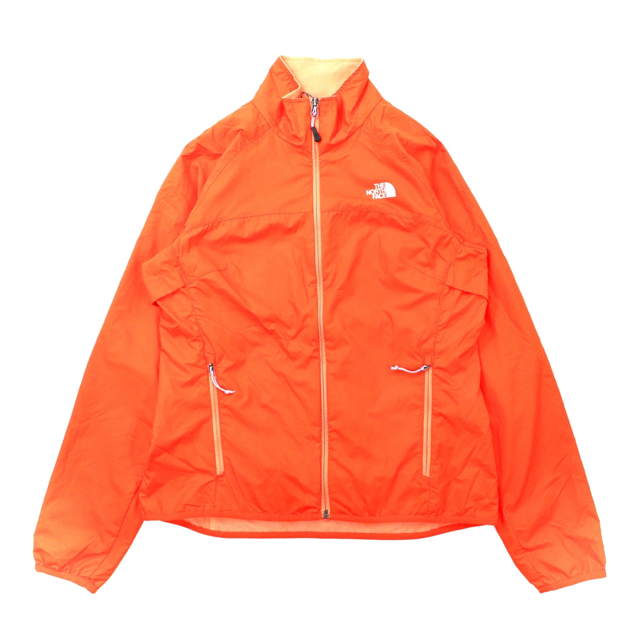 TENNESSEE レーシングジャケット オレンジ 刺繍ロゴ 中ナイロン