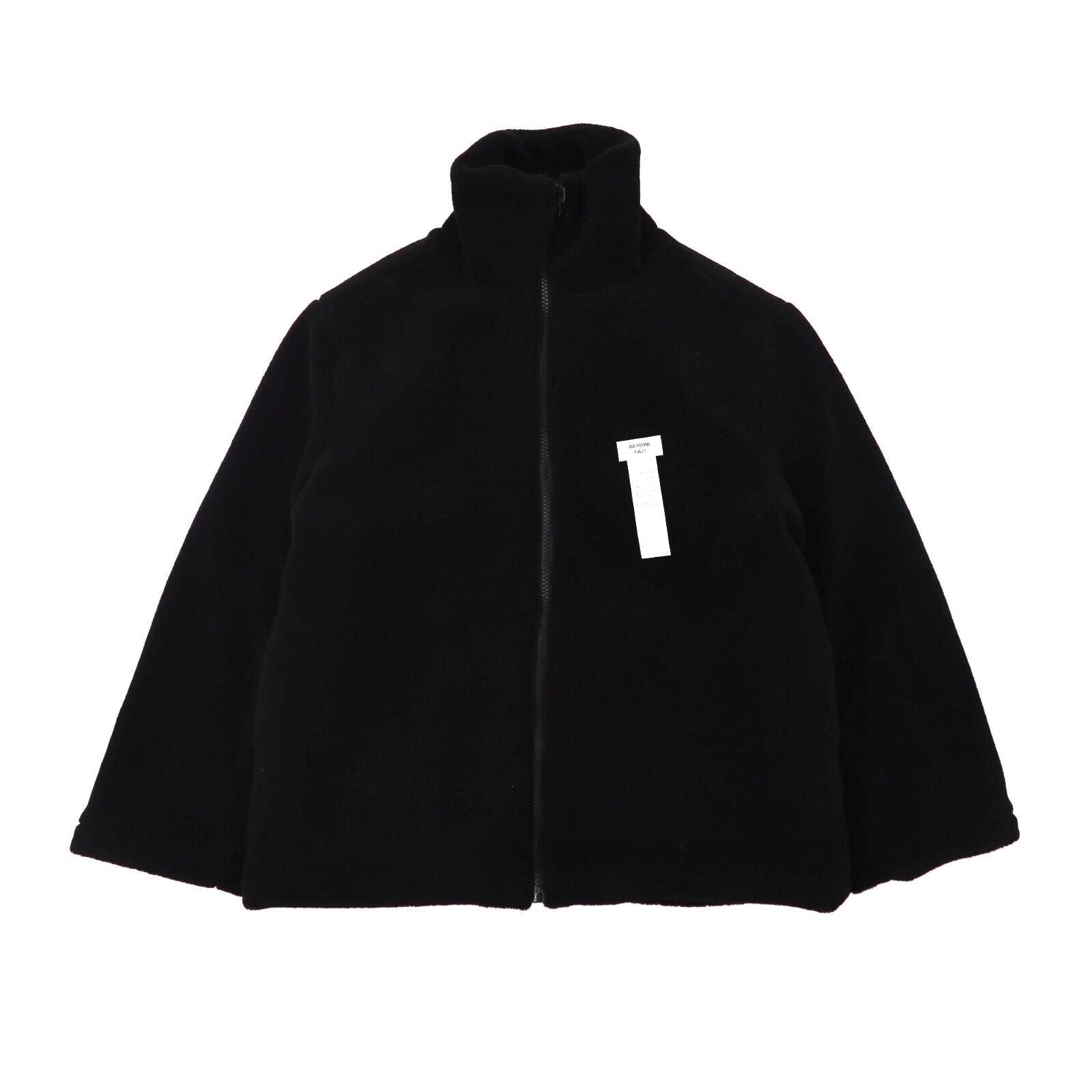 We11done Fleece Jacket S Black 1162 Unused RARE MARKET – 日本然リトテ