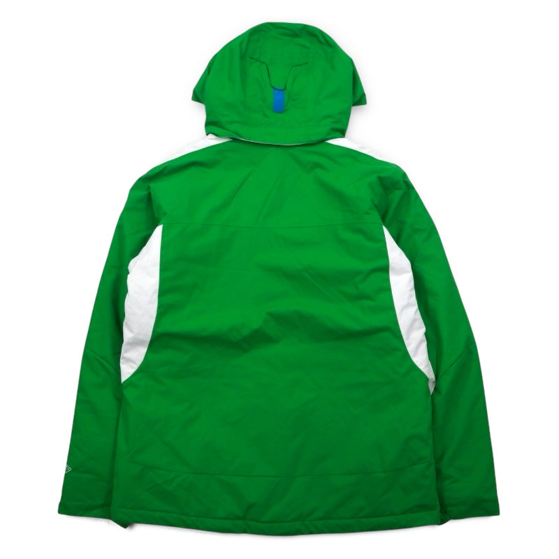 Columbia Omni-HEAT Mountain Parka M Green Omni-Tech Waterproof CUBIST 2.0 JACKET SM4010-010 Unused