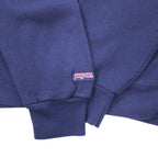 JAN SPORT Made in USA 90's College Print Sweatshirt XL Navy Cotton Brushed Lining Penn State Athletics Football NITTANY LIONS