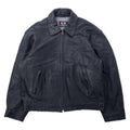 VAN -JAC- 80's Lamb Leather Single Rider's Jacket FREE Black Sheep Leather Quilted Liner