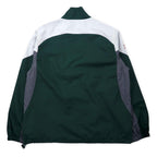 Reebok NFL Green Bay Packers トラックジャケット ナイロンジャケット L グリーン ポリエステル パッカーズ ロゴ刺繍