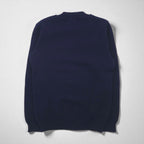 80s France Vintage TRICOMER V-Neck Knit 80年代 フランス製 Vネック ニット セーター M ネイビー 羊毛