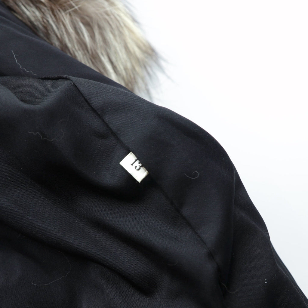 Cherminette 90年代 シルバーフォックス ファー ブルゾン ハーフコート XL ファー 銀狐 未使用品