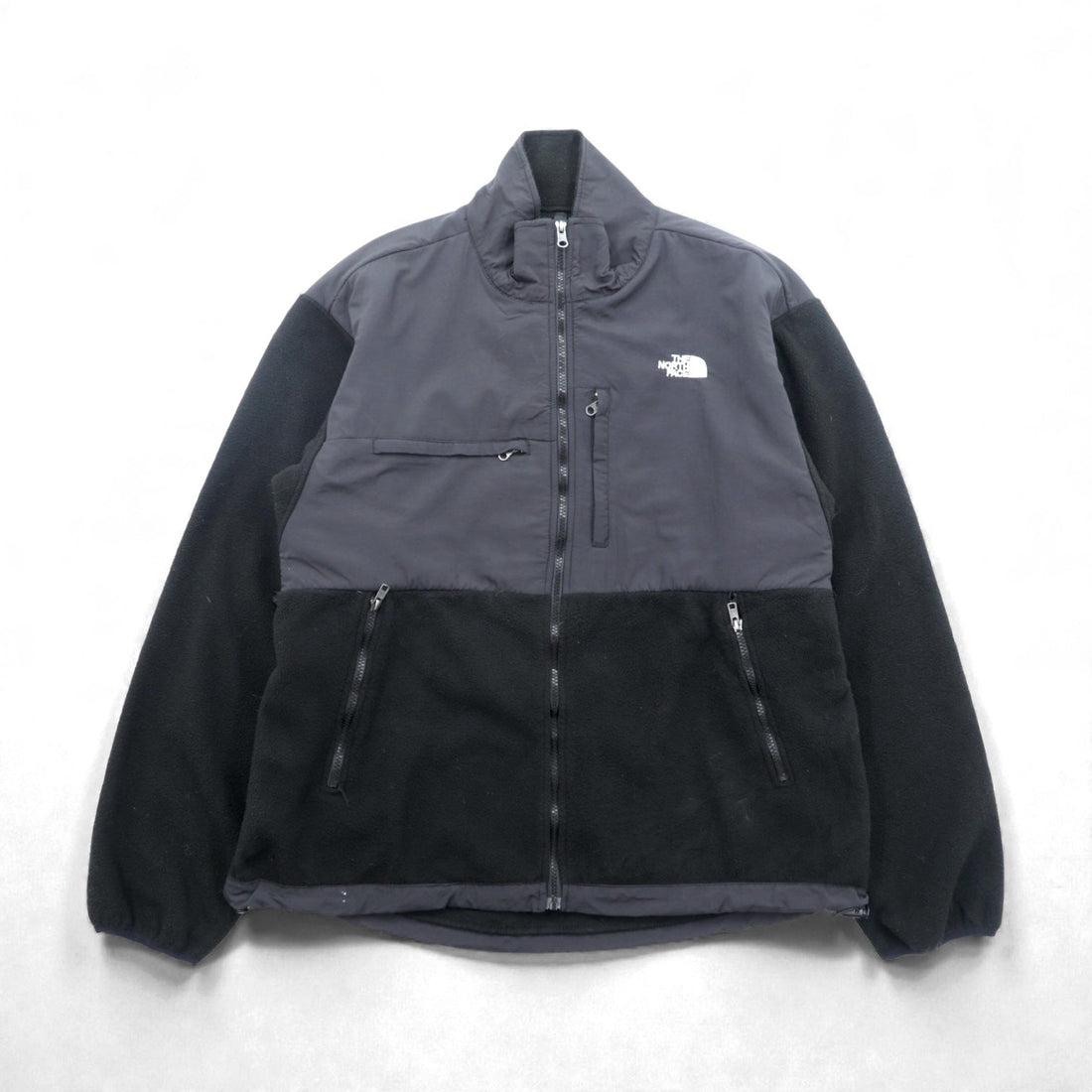 THE NORTH FACE デナリジャケット フリースジャケット XL ブラック ドローコード ナイロン切替 ベンチレーション