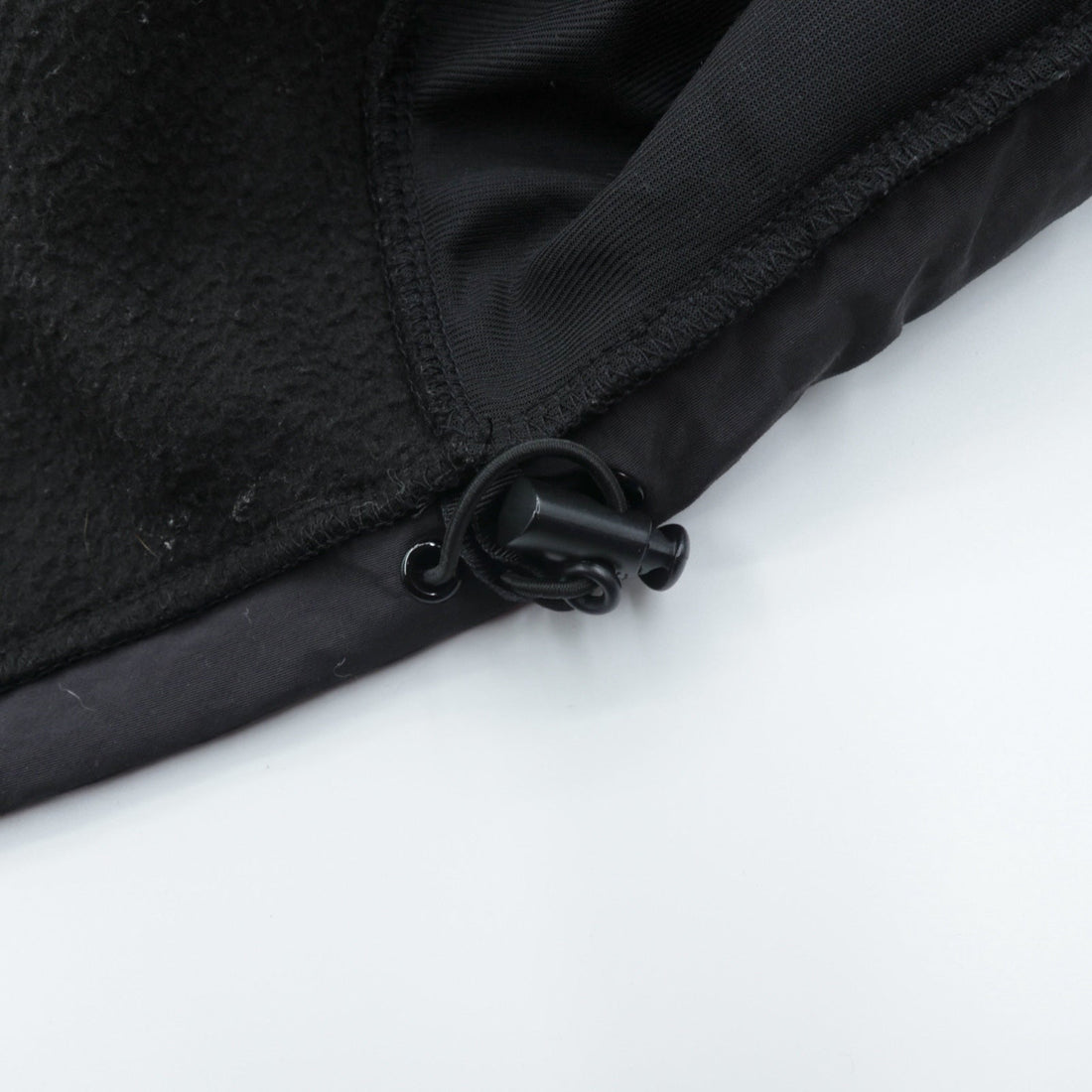THE NORTH FACE デナリジャケット フリースジャケット XL ブラック ドローコード ナイロン切替 ベンチレーション