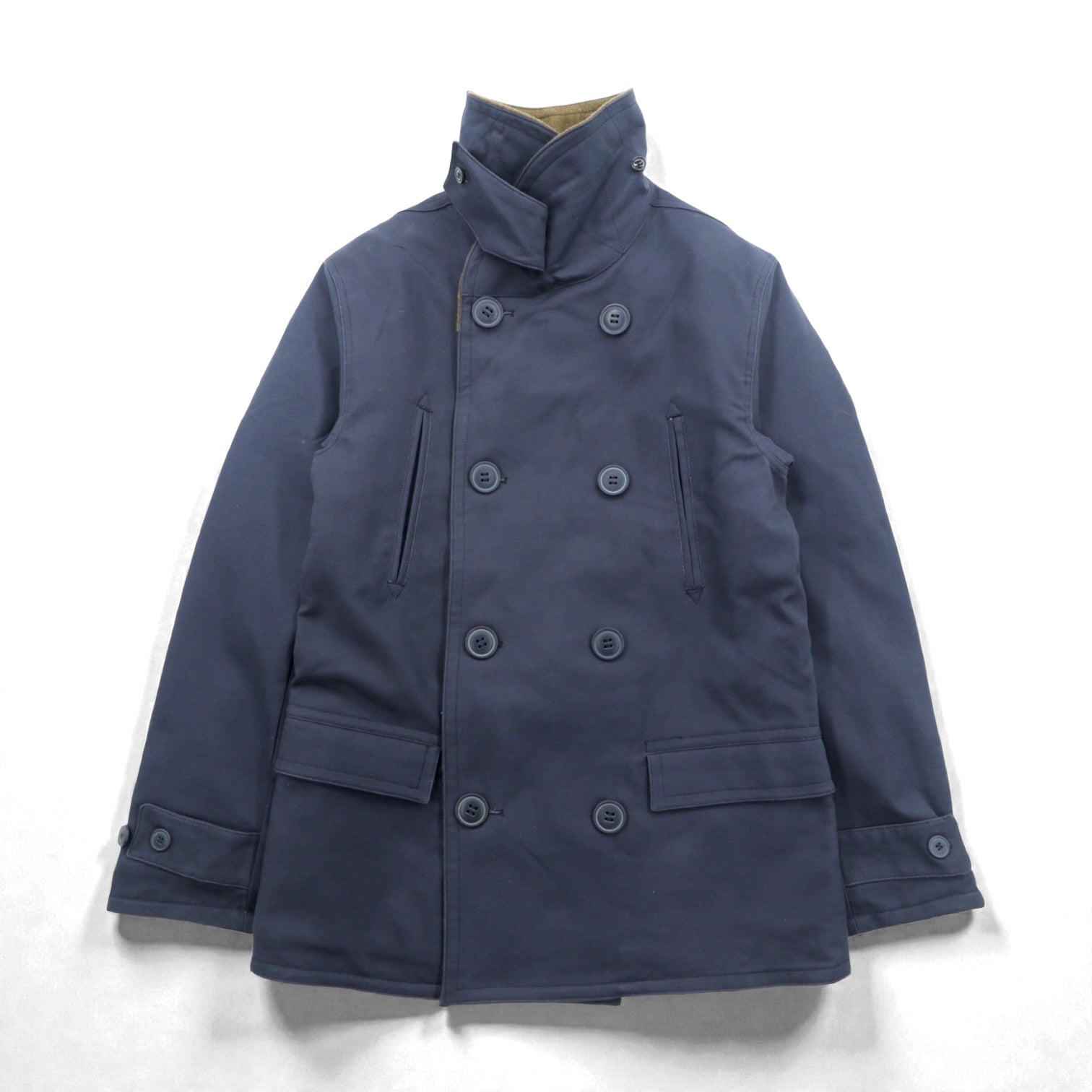 VINTAGE US ARMY 米軍 ジープ マッキーノコート  ミリタリージャケット M ネイビー コットン 55-J-110 レプリカ 復刻 デッドストック 未使用品