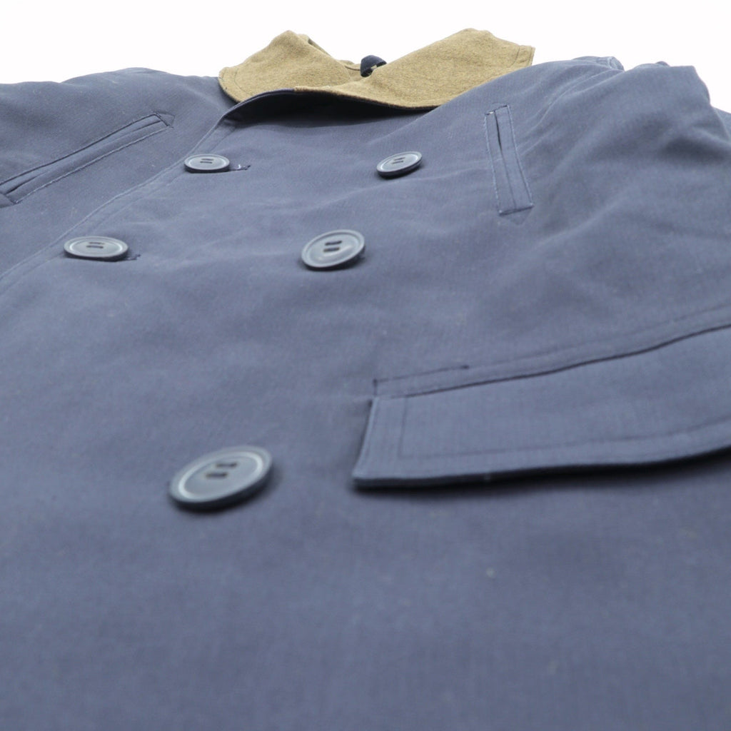 VINTAGE US ARMY 米軍 ジープ マッキーノコート  ミリタリージャケット M ネイビー コットン 55-J-110 レプリカ 復刻 デッドストック 未使用品