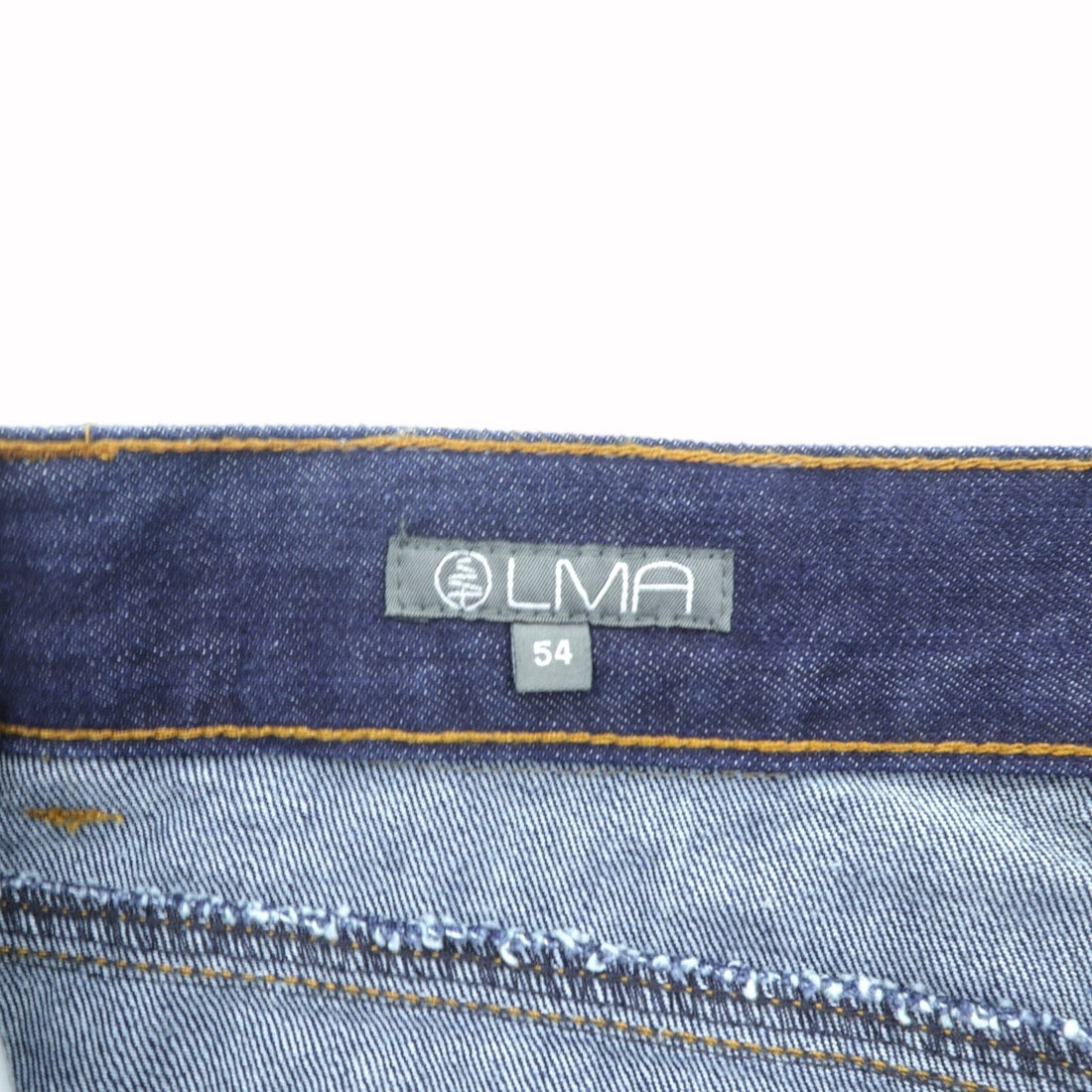 VINTAGE Baggy Cargo Denim Pants Jeans, XL, Blue Cotton, WORKWEAR OUTDOOR 146700, Dark Navy, Double Knee