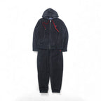 Polo Ralph Lauren ベロア ジップアップパーカー ジャージ セットアップ M スモールポニー刺繍