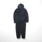 Polo Ralph Lauren ベロア ジップアップパーカー ジャージ セットアップ M スモールポニー刺繍