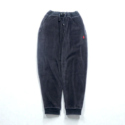 Polo Ralph Lauren ベロア ジップアップパーカー ジャージ セットアップ M スモールポニー刺繍