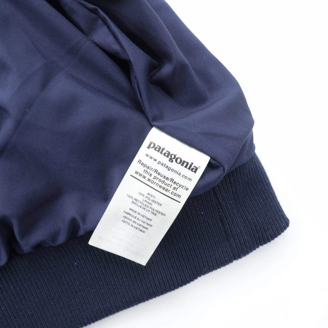 Patagonia Retro-X Bomber Jacket, Boa Fleece Large, Navy, 22830