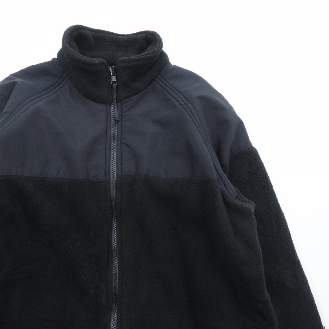 US NAVY Army ECWCS GEN2 POLARTEC LEVEL-3 Fleece Jacket L Black Nylon Switching 8415-01-539-4049