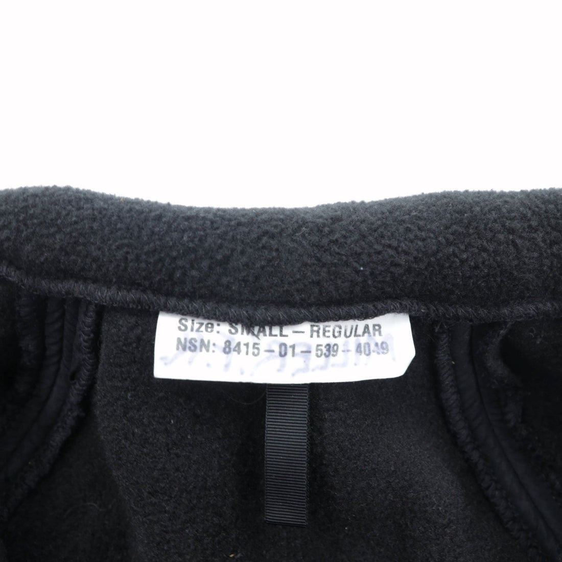 US NAVY Army ECWCS GEN2 POLARTEC LEVEL-3 Fleece Jacket L Black Nylon Switching 8415-01-539-4049