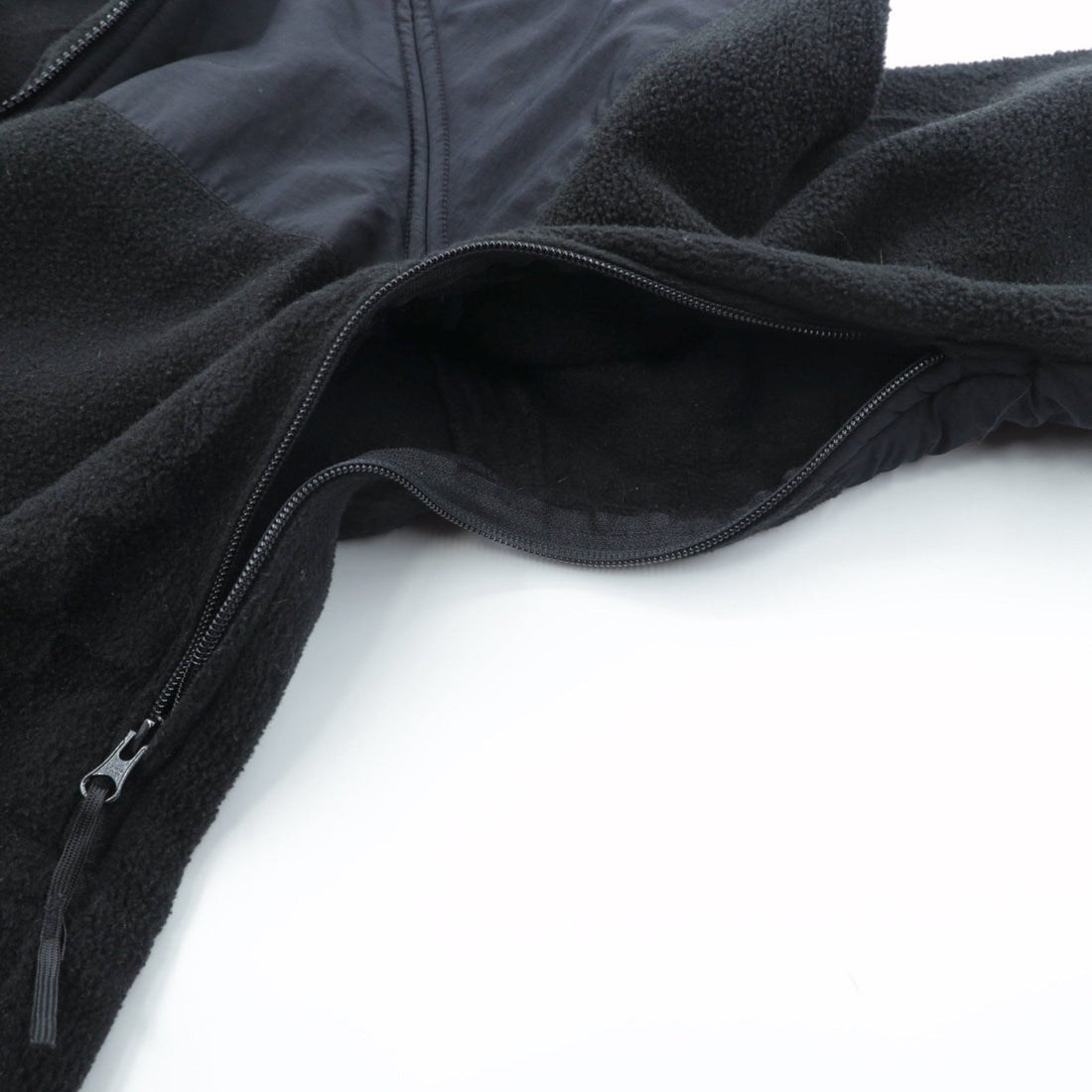 US NAVY Army ECWCS GEN2 POLARTEC LEVEL-3 Fleece Jacket L Black Nylon Switching 8415-01-539-4049