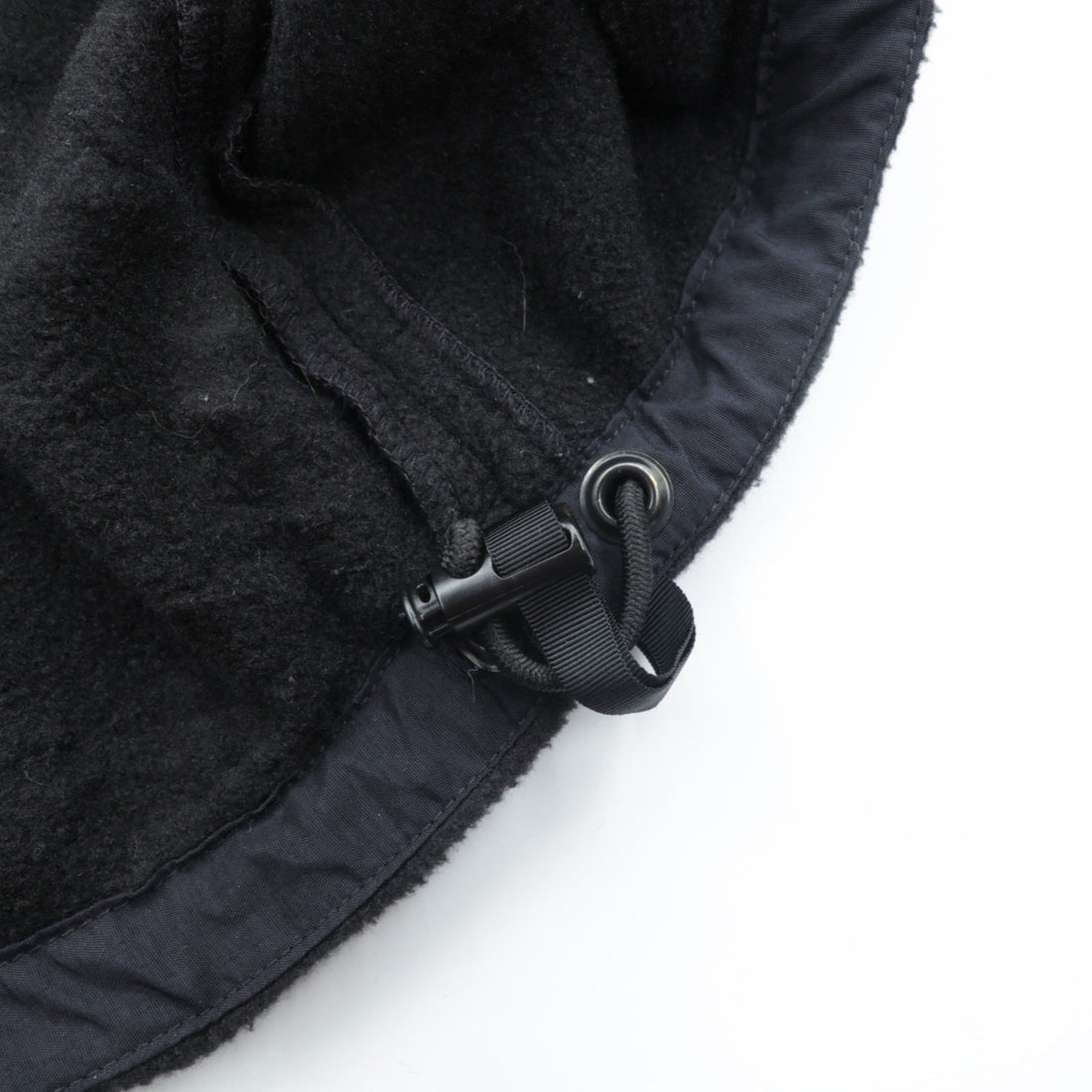 US NAVY Army ECWCS GEN2 POLARTEC LEVEL-3 Fleece Jacket L Black Nylon Switching 8415-01-539-4049