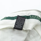 LAUREN RALPH LAUREN 90年代 2タック ワイド チノパンツ スラックス L ベージュ ダブルカフス