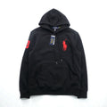 Polo Ralph Lauren ビッグポニー プルオーバー パーカー XL ブラック 刺繍 カンガルーポケット 未使用品