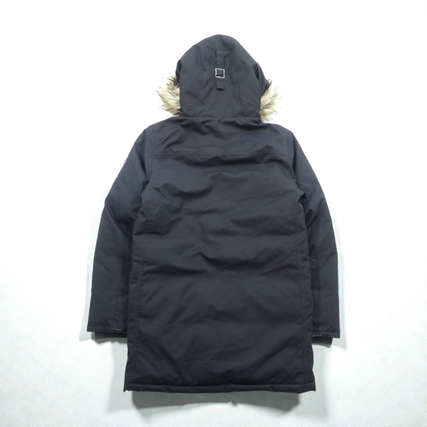 Polo Ralph Lauren ダウンジャケット N-3B ミリタリー コート XS ブラック ドローコード PERFORMANCE ファー着脱式