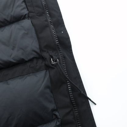 Polo Ralph Lauren ダウンジャケット N-3B ミリタリー コート XS ブラック ドローコード PERFORMANCE ファー着脱式