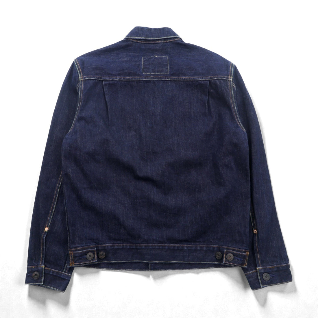 Levi's 日本製 タイプ 2nd デニムジャケット Gジャン M インディゴ PCL15-101B プリーツ レザーパッチ