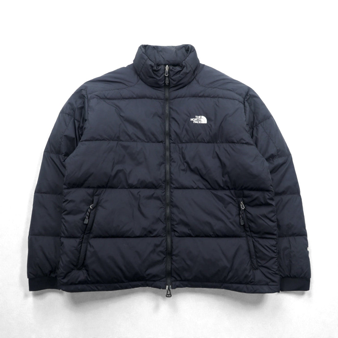 THE NORTH FACE 90s 600 Fill Power Nuptse Down Jacket 2XL Drawcord Black Stand Collar