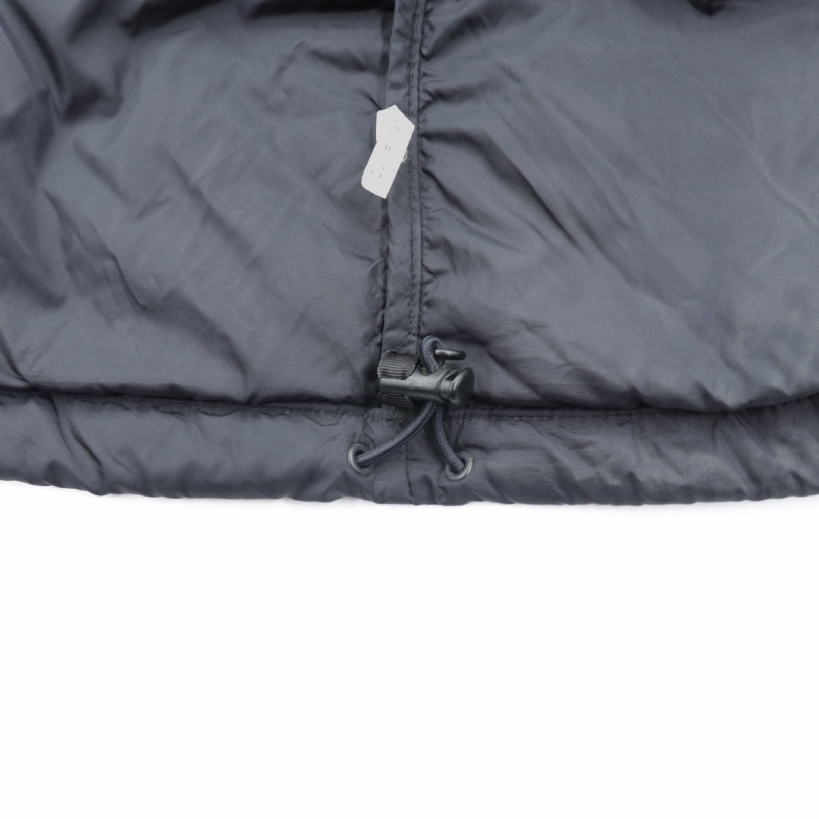 THE NORTH FACE 90年代 600フィルパワー ヌプシ ダウンジャケット 2XL ドローコード ブラック スタンドカラー