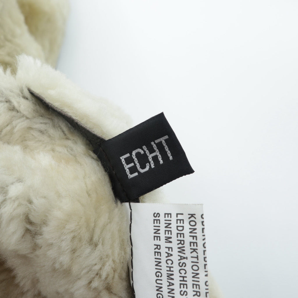 US AIR FORCE 90s Aviation Co B-3 Shearling Flight Jacket シープスキン ムートン フライトジャケット XL ブラウン 羊革 ボア