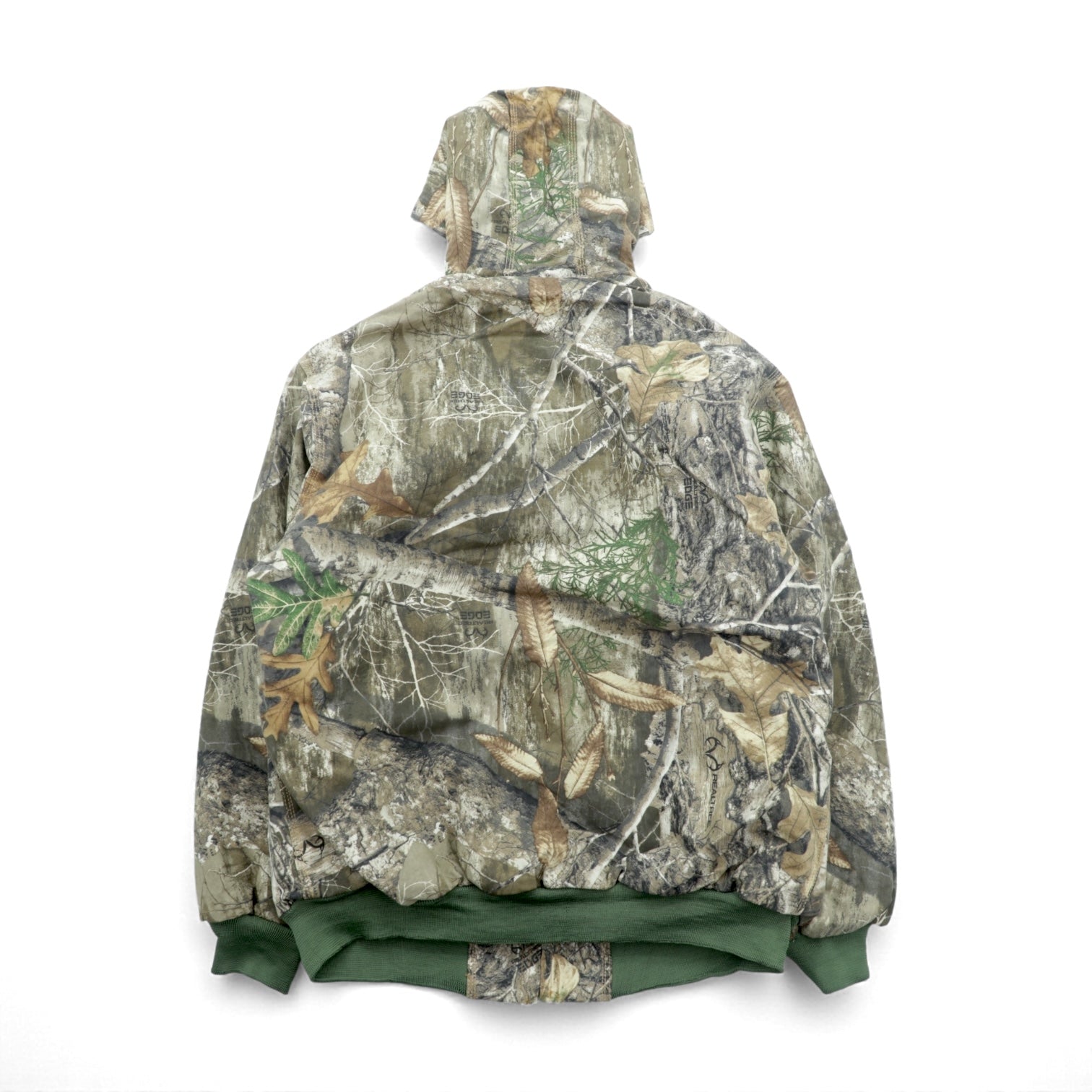 carhartt リメイク 再構築 リアルツリーカモ アクティブジャケット パーカー ブルゾン L カーキ コットン