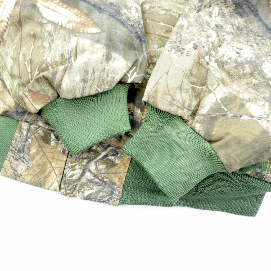 carhartt リメイク 再構築 リアルツリーカモ アクティブジャケット パーカー ブルゾン L カーキ コットン