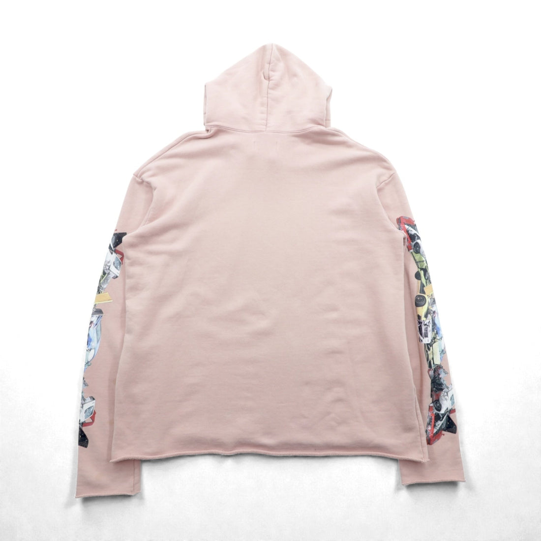KIDILL Big Sweatshirt Hoodie SKUM PARKA Pullover FREE Pink Cotton KL319 Made in Japan