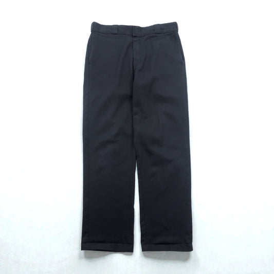 Dickies 874 オリジナルフィット チノパンツ ワークパンツ L ブラック ポリエステル
