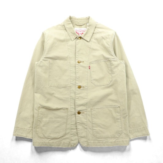 Levi's エンジニアコート カバーオール L ベージュ コットン STRETCH 29655