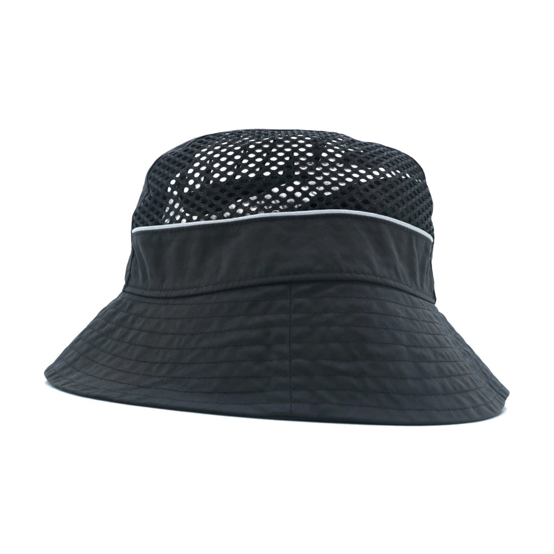 NIKE バケットハット メッシュ ポケット付き ブラック ナイロン Bucket Mesh Cap BV3363-010