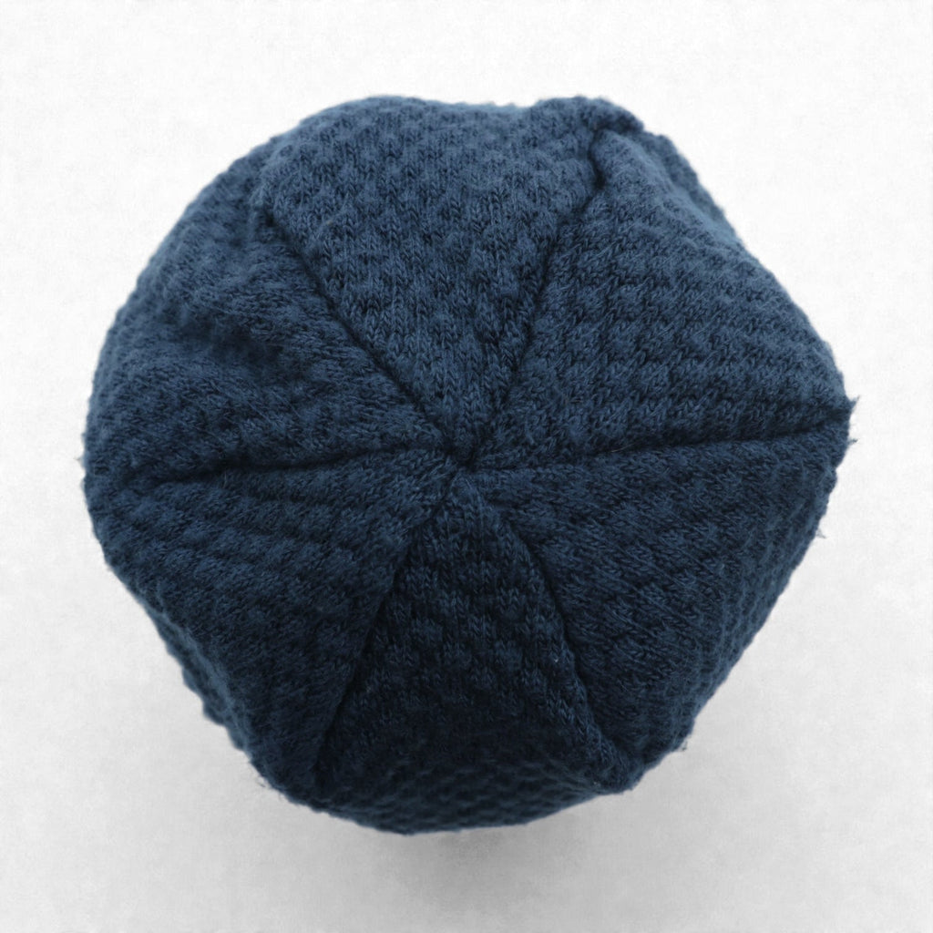 JieDa × override 日本製 ビーニー ニット帽 ネイビー アクリル BIG KNIT CAP youth 833790904