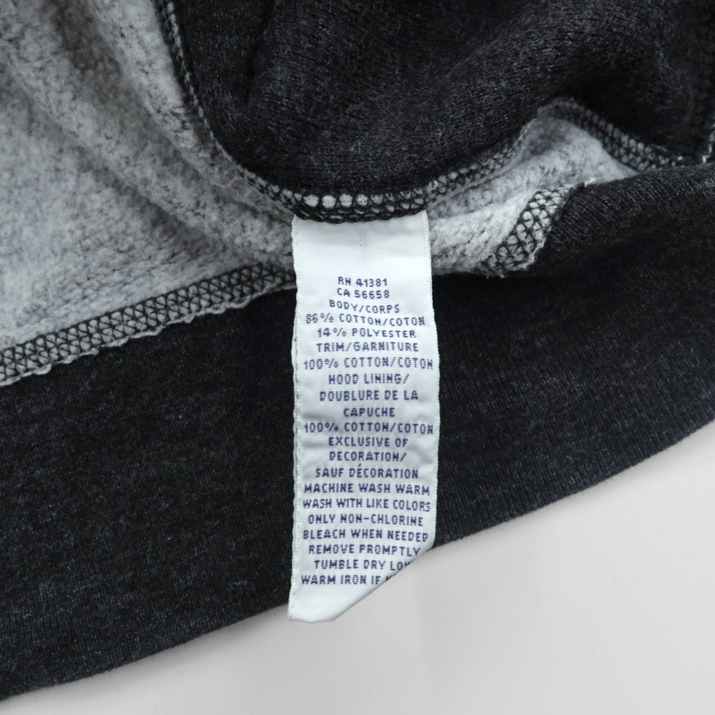 Polo Ralph Lauren Reverse Weave Zip Hoodie XL Charcoal Gray Small Pony Embroidery