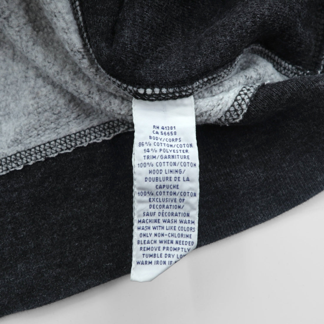 Polo Ralph Lauren Reverse Weave Zip Hoodie XL Charcoal Gray Small Pony Embroidery